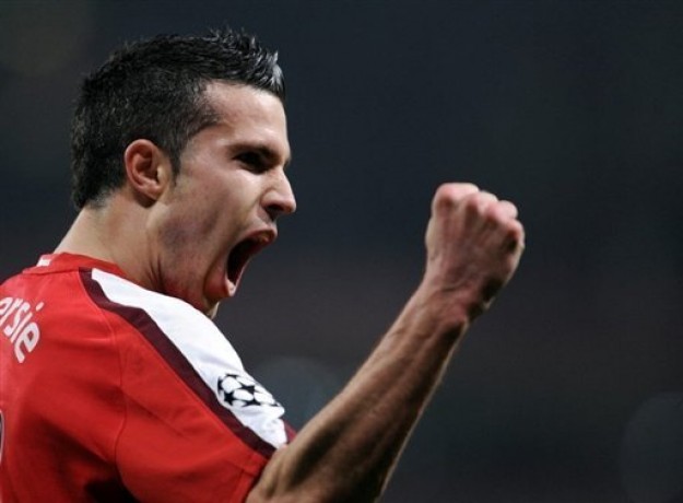 Robin van Persie del Arsenal 